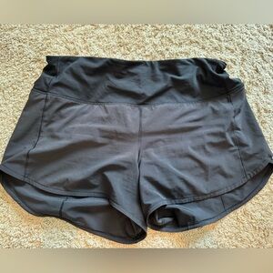 Lululemon speed up high rise shorts
